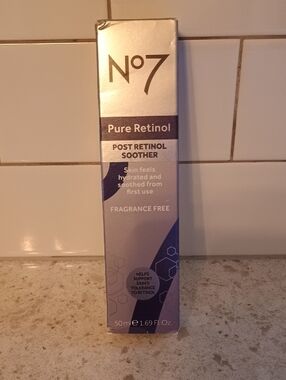 Brand New, Still Sealed No7 Pure Retinol Post Retinol Soother